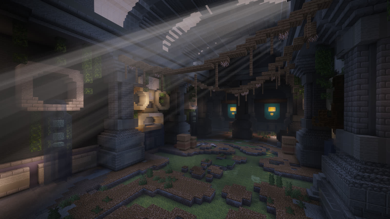 Propast totemů — screenshot z dungeonu