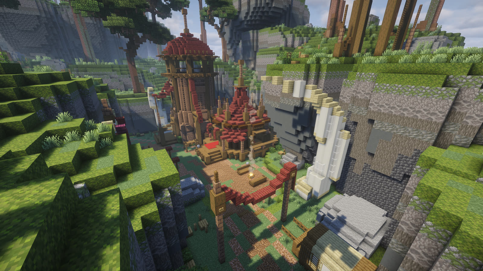 Stínová rokle — screenshot z dungeonu